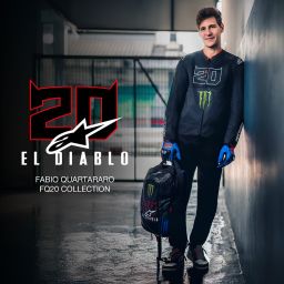 Batoh CITY HUNTER V2 FQ20 MONSTER kolekce, ALPINESTARS (černá/červená fluo/modrá/zelená, objem 22 l) 2026