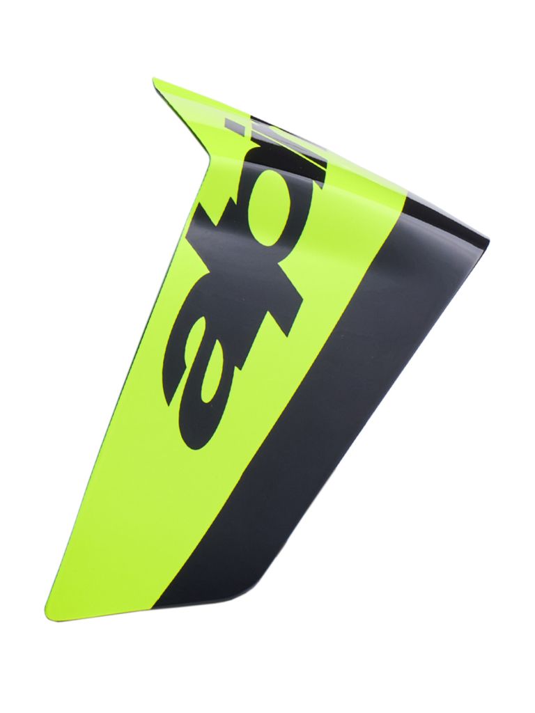 Aerodynamický spojler pre prilby SUPERTECH R10 ARIUS racing profil, ALPINESTARS (žltá fluo/černá)