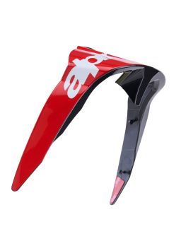 Aerodynamický spojler pre prilby SUPERTECH R10 ARIUS štandardné profil, ALPINESTARS (červená fluo/červená/bílá)