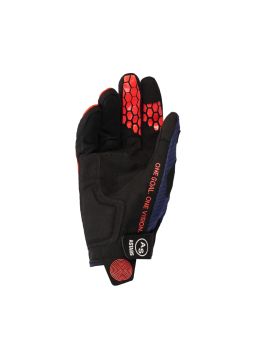 Rukavice PRO-DURA, ALPINESTARS (modrá/oranžová/bílá) 2025