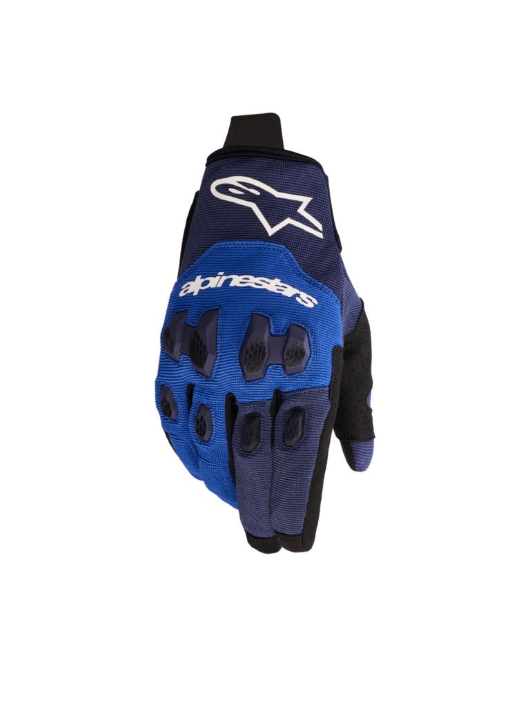 Rukavice PRO-DURA, ALPINESTARS (modrá/bílá) 2025