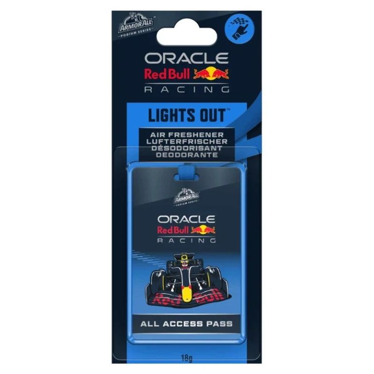 Závěsná vůně do auta RED BULL Racing F1 (modrá) 18 g