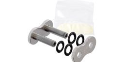 Spojka reťazu 525Z3, JT CHAINS (farba strieborná, nitovacie, typ RIVET)