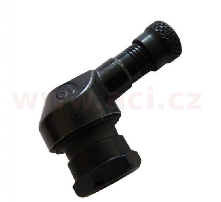 Ventil bezdušový moto, černý, SM-04, pr.11,3 mm ALU