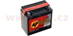 Baterie 12V, YTX14-BS, 12Ah, 190A, BANNER Bike Bull AGM 150x87x147