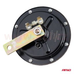 Klakson chromový 12V, 110 dB, 125 mm, sada 2 ks