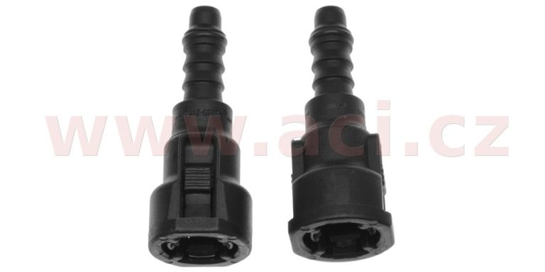 Rychlospojka SAE rovná 5/16" (7,89-8 mm) (2 ks) NORMA NQS - výroba Německo