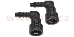 Rychlospojka SAE 90° 5/16" (7,89-8 mm) (2 ks) NORMA NQS - výroba Německo