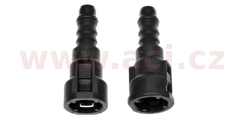 Rychlospojka SAE rovná 3/8"-5/16" (9,49-7,89 mm) (2 ks) NORMA NQS - výroba Německo