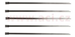 Stahovací páska nerezová typ W4, 4,5x370 mm (sada 5 ks)