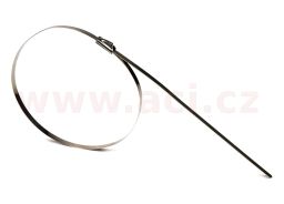 Stahovací páska nerezová 4,6x150 mm (sada 100 ks)