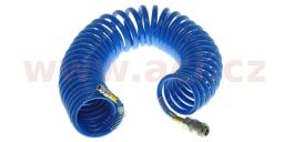 Hadice vzduchová spirálová se spojkou (vnitřní průměr 5 mm) 15 m