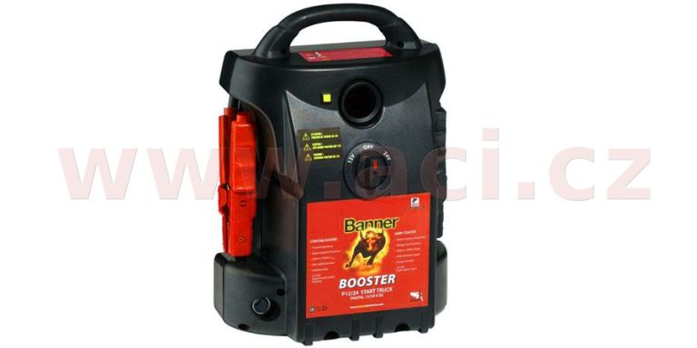 Startovací zdroj BANNER BOOSTER P Start Truck 12/24V 3100/6200A