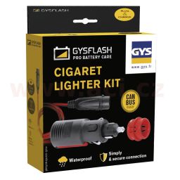 Konektor pro nabíjení přes zásuvku zapalovače GYSFLASH (pro motocykly s CAN BUS)