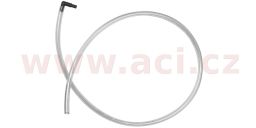 Odvetrávacia hadička 90 cm s uhlovým adaptérom s priemerom na vstupe 0,5 cm