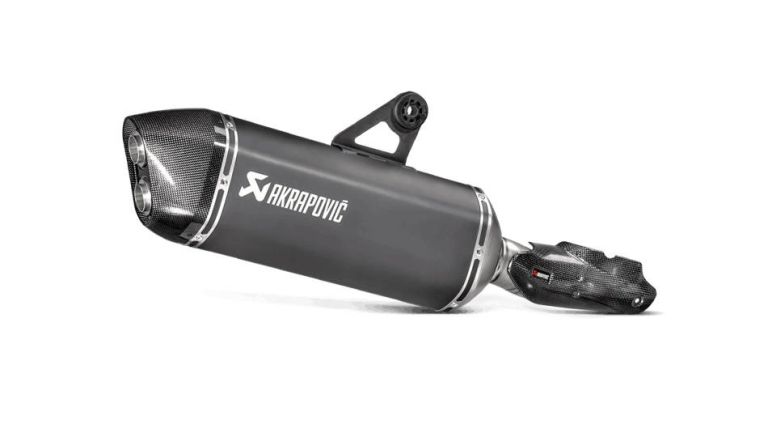 Homologovaná výfuková koncovka, rad Slip-On Line (Titanium), Akrapovič