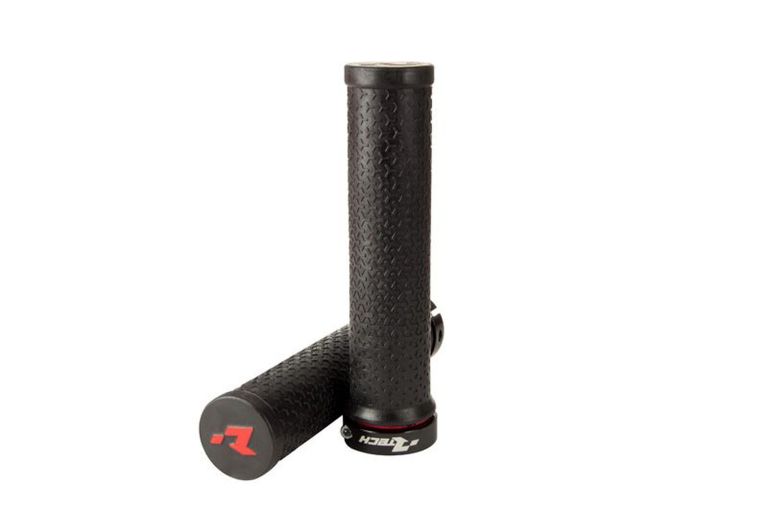 Gripy lock-on R20, RTECH (černé, 1 pár)