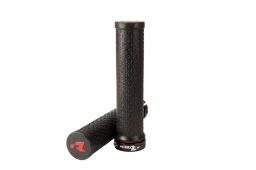 Gripy lock-on R20, RTECH (černé, 1 pár)