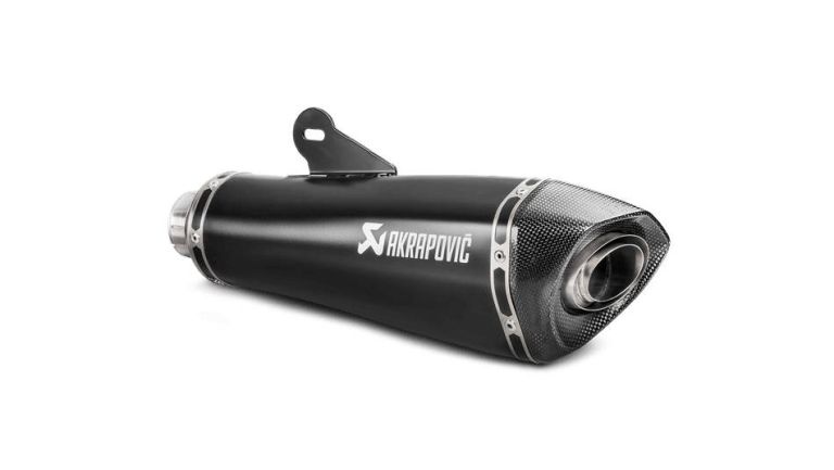 Homologovaná výfuková koncovka, rad Slip-On Line (Titanium), Akrapovič