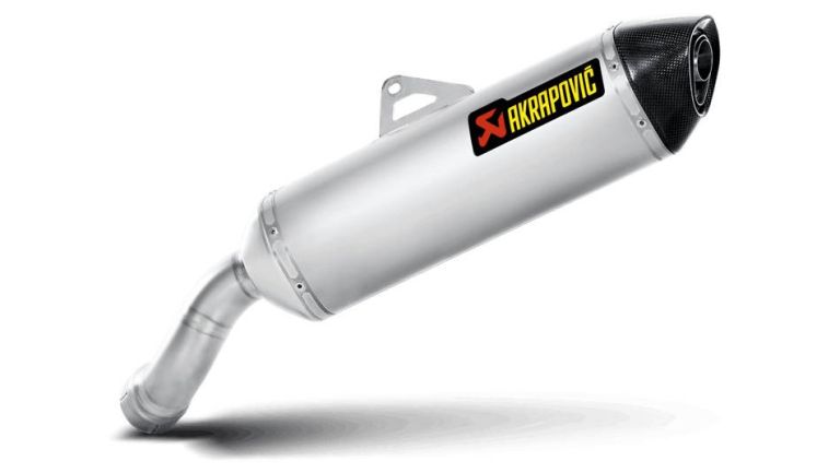 Homologovaná výfuková koncovka, rad Slip-On Line (Titanium), Akrapovič