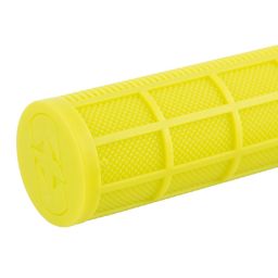 Gripy DRIVER MTB LOCK-ON se šroubovacími objímkami, OXFORD (žlutá fluo, délka 130 mm, 1 pár)