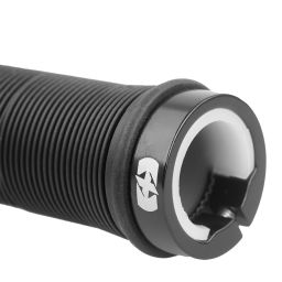 Gripy DRIVER MTB LOCK-ON se šroubovacími objímkami, OXFORD (černá, délka 130 mm, 1 pár)