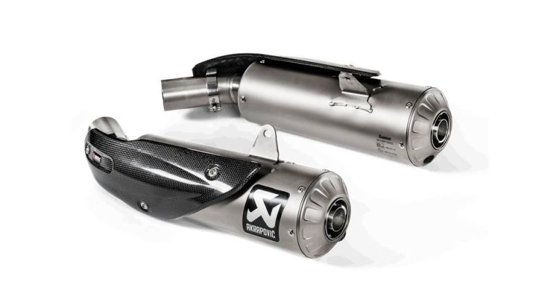 Homologovaná výfuková koncovka, rad Slip-On Line (Titanium), Akrapovič