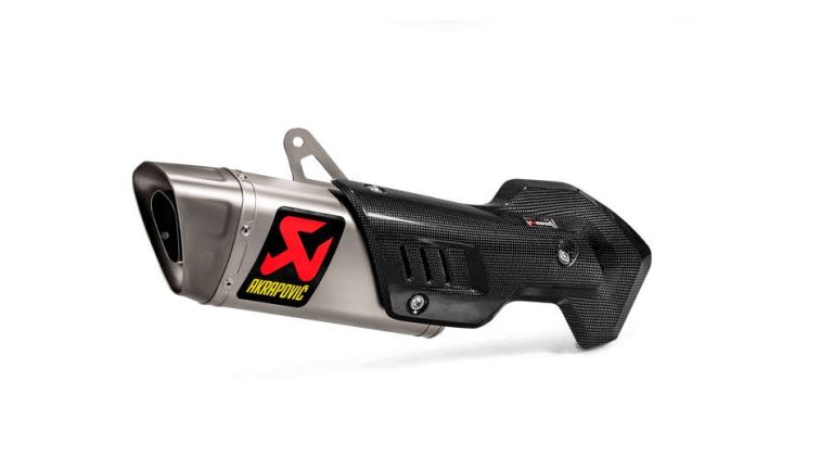 Homologovaná výfuková koncovka, rad Slip-On Line (Titanium), Akrapovič