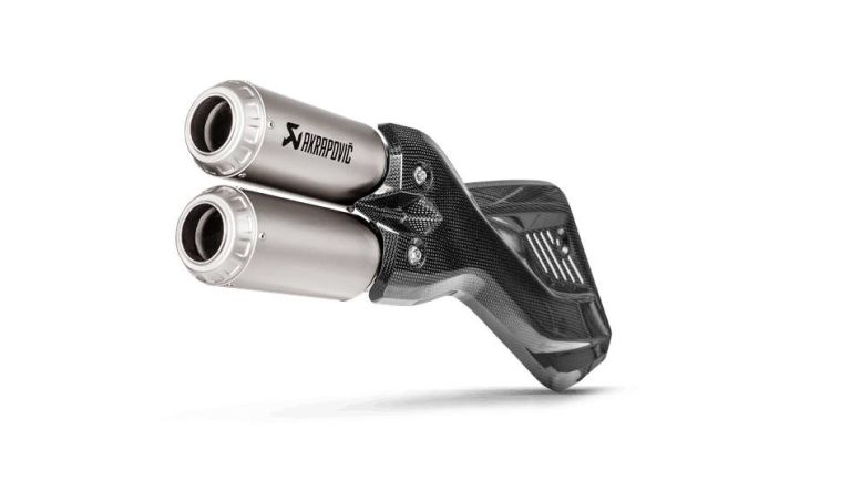 Homologovaná výfuková koncovka, rad Slip-On Line (Titanium), Akrapovič