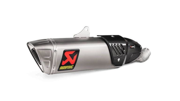 Homologovaná výfuková koncovka, rad Slip-On Line (Titanium), Akrapovič