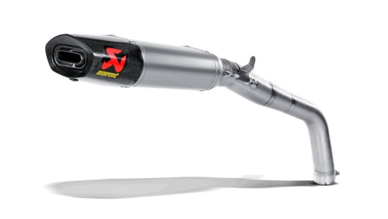 Homologovaná výfuková koncovka, rad Slip-On Line (Titanium), Akrapovič