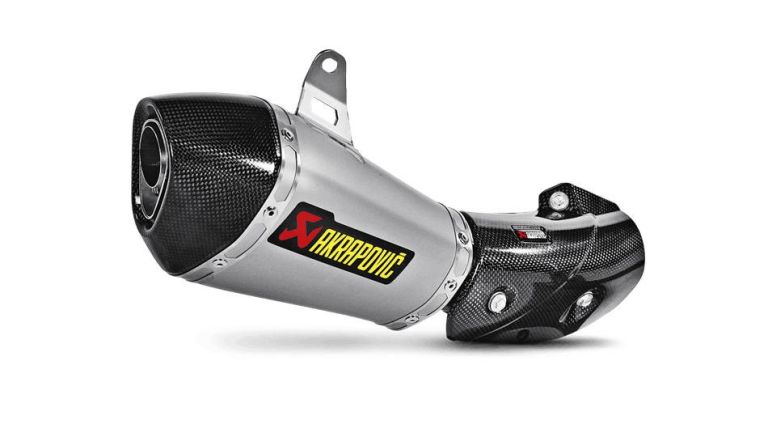 Homologovaná výfuková koncovka, rad Slip-On Line (Titanium), Akrapovič