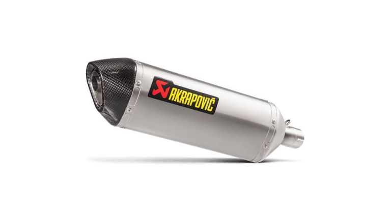 Homologovaná výfuková koncovka, rad Slip-On Line (Titanium), Akrapovič