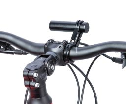 Univerzální držák na příslušenství a světla s objímkou/gumičkou, OXFORD (osazení na řídítka pomocí objímky)