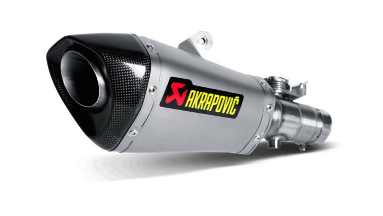 Homologovaná výfuková koncovka, rad Slip-On Line (Titanium), Akrapovič