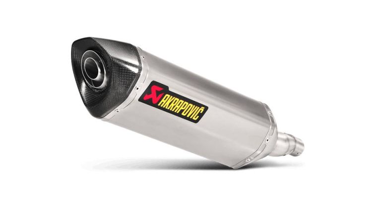 Homologovaná výfuková koncovka, rad Slip-On Line (Titanium), Akrapovič