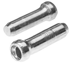 Slitinové koncovky drátů/lanek LIVEWIRE, OXFORD (ALU bez povrchové úpravy, obchodní balení 500 ks)