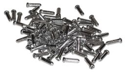 Slitinové koncovky drátů/lanek LIVEWIRE, OXFORD (ALU bez povrchové úpravy, obchodní balení 500 ks)