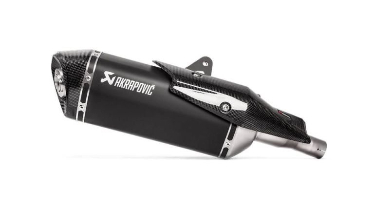 Homologovaná výfuková koncovka, rad Slip-On Line (Titanium), Akrapovič