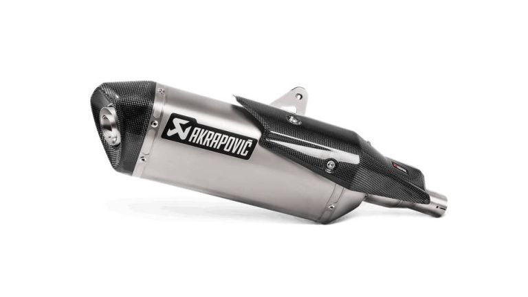 Homologovaná výfuková koncovka, rad Slip-On Line (Titanium), Akrapovič