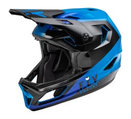 Cyklo přilba RAYCE, FLY RACING - USA (černá/modrá)