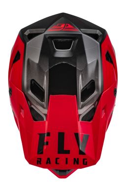 Cyklo přilba RAYCE, FLY RACING - USA (červená/černá)