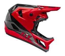 Cyklo přilba RAYCE, FLY RACING - USA (červená/černá)