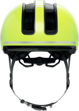 Cyklo přilba se světlem HUD-Y signal yellow, ABUS (žlutá fluo)