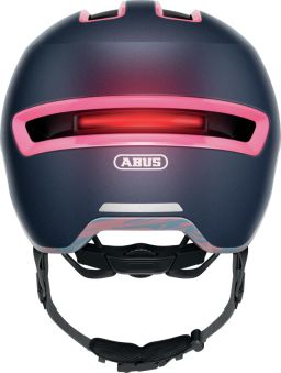 Cyklo přilba se světlem HUD-Y midnight blue, ABUS (modrá)