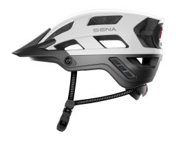 Cyklo přilba s headsetem M1 EVO, SENA (matná bílá)