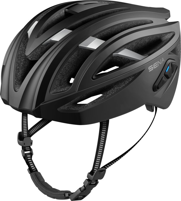 Cyklo přilba s headsetem R2 EVO, SENA (matná černá)