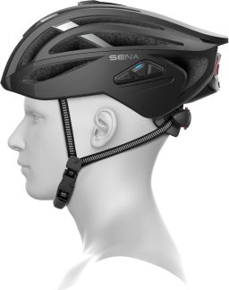Cyklo přilba s headsetem R2 EVO, SENA (matná černá)
