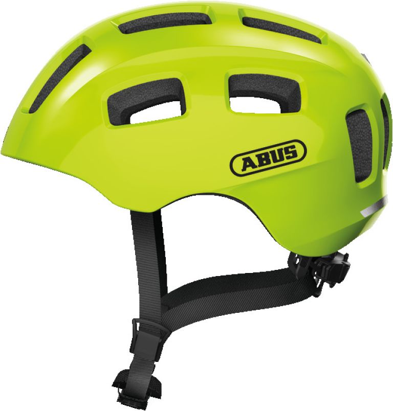 Cyklo přilba Youn-I 2.0 signal yellow, ABUS,dětská (žlutá fluo)