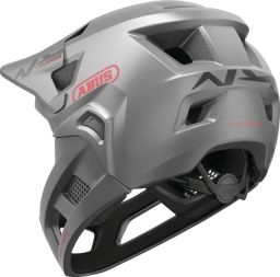 Cyklo přilba YouDrop FF Ti silver, ABUS dětská (titanová)